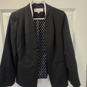 Black Women's Blazer.  Never Worn